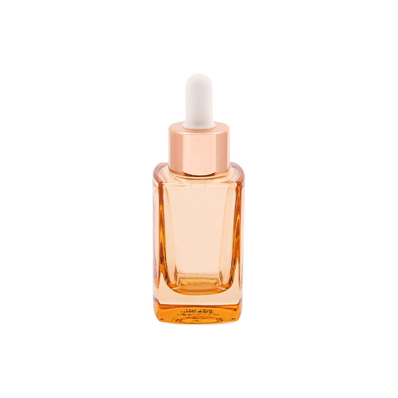 30ml Pink Glass sérová kapátka láhev