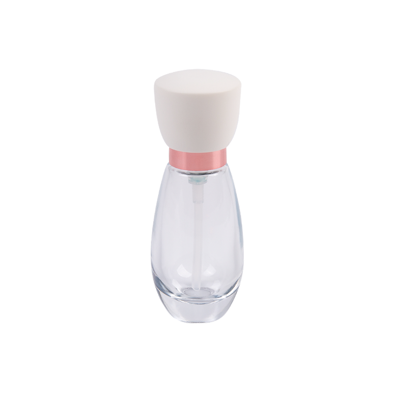Kosmetická láhev 30ml Frost Glass s uzávěrem ABS