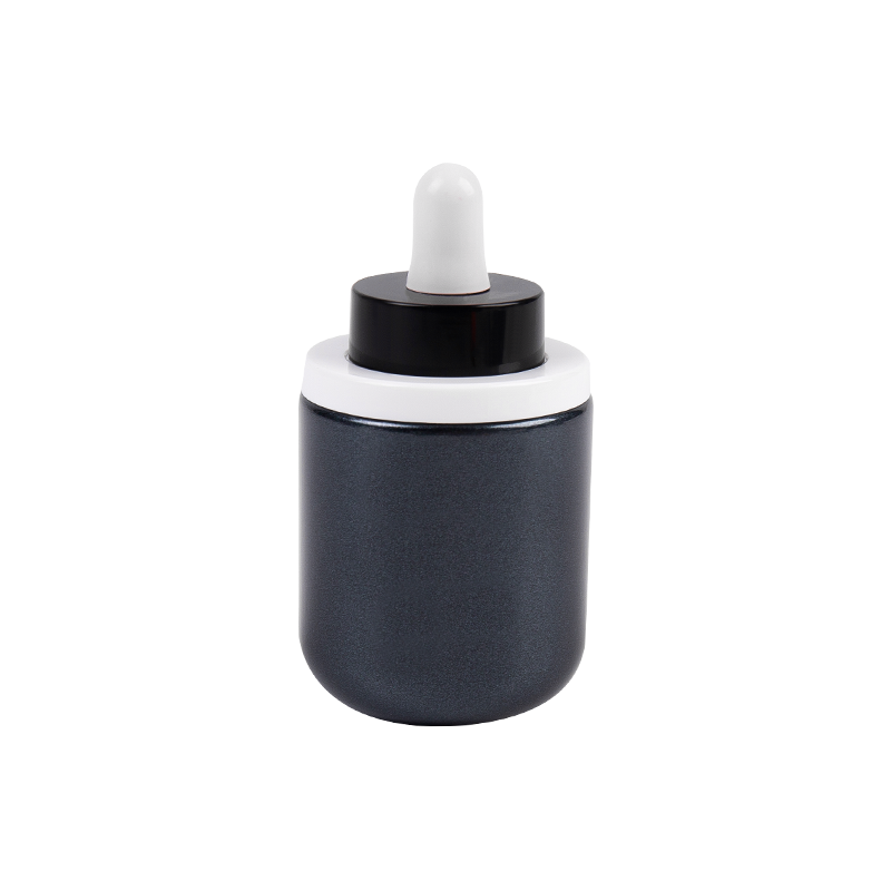 30ml lahvička s černou sklem s čepicí ABS