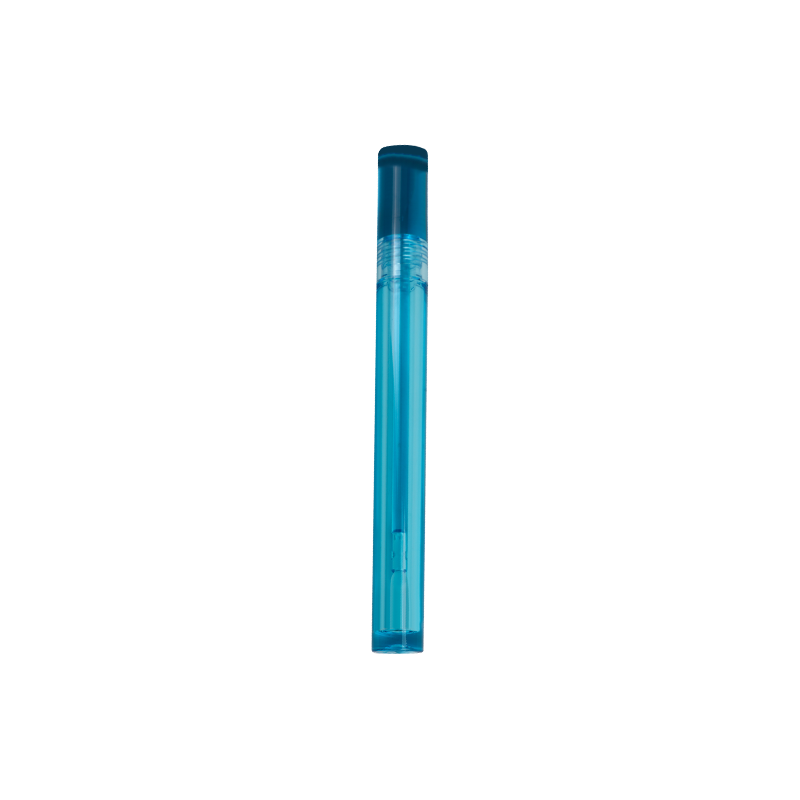 2,2ml mořská modrá průhledná lesklá trubice rtů