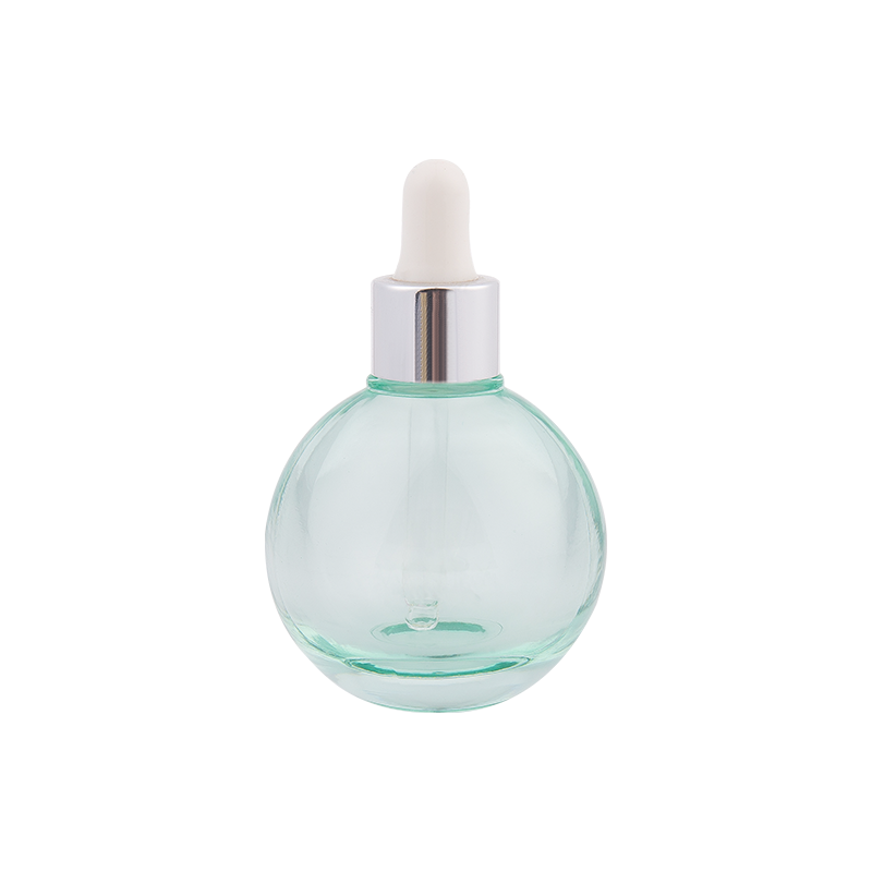 50ml sférická skleněná esence kapátko láhev