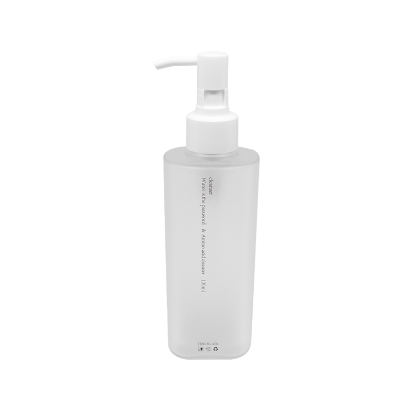 Petg 130ml zaoblené rohy pěny čisticí láhev
