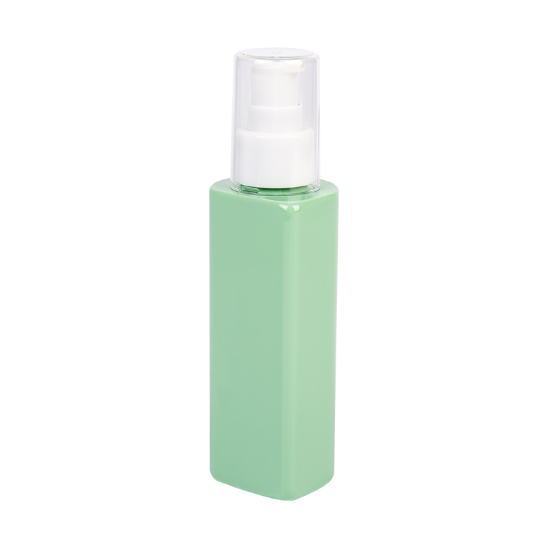 120ml Elegance Zelená láhev čerpadla z pet krému