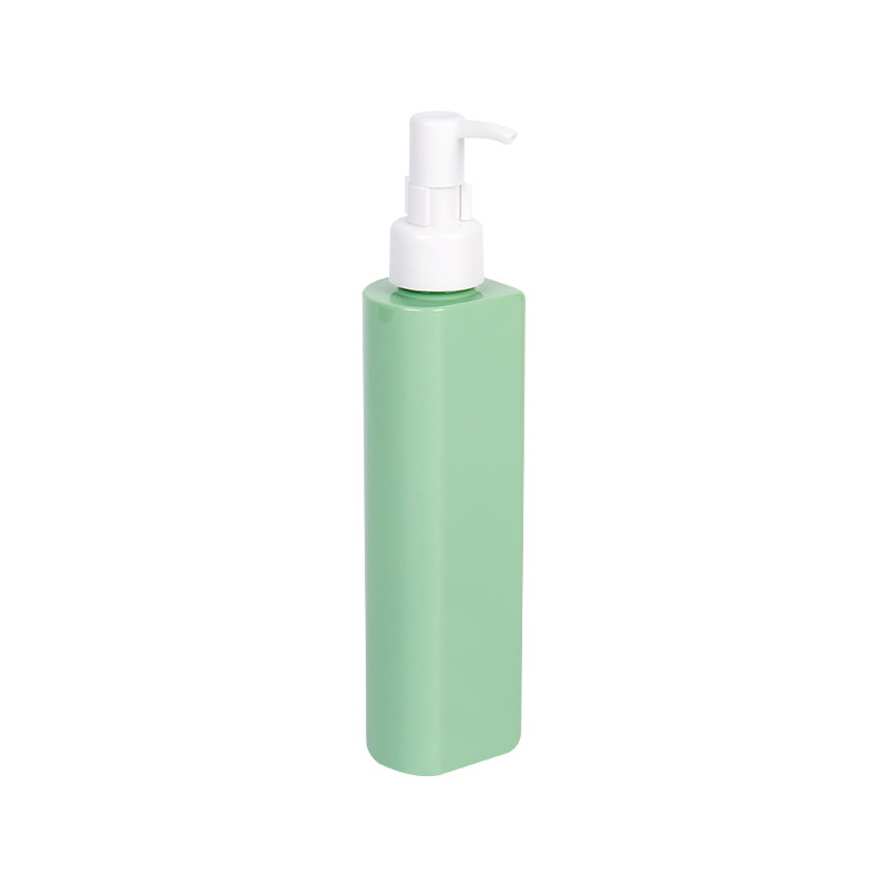 180ml Elegance Green Pet Vysoký krémová láhev čerpadla
