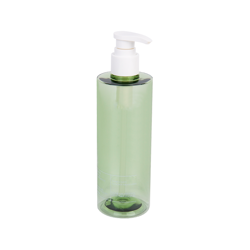 300 ml elegantní štíhlé zelené láhve čerpadla Petg