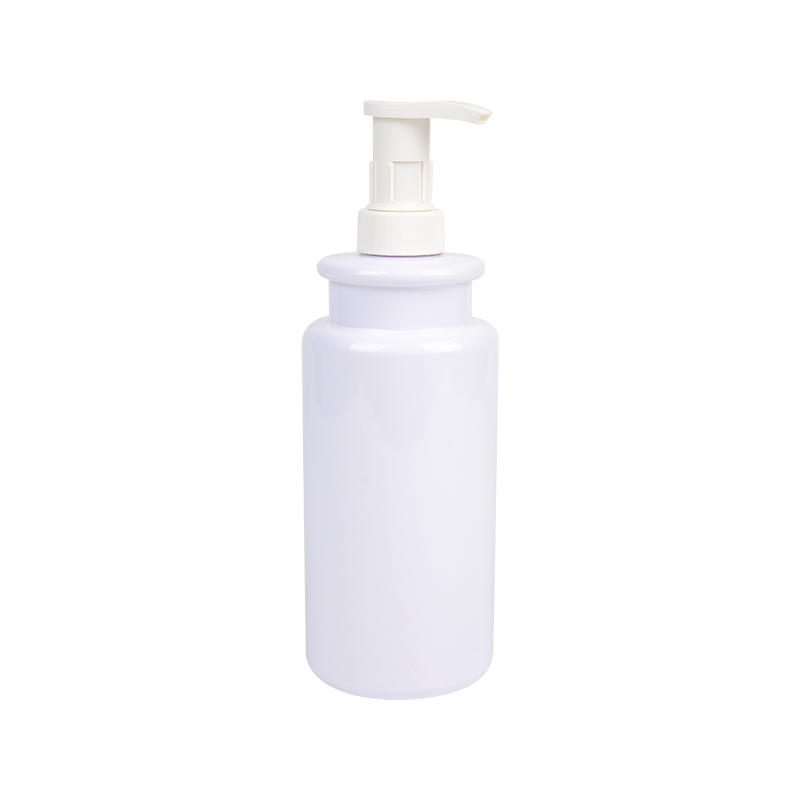 800 ml čistě bílé pet čerpadlo láhev